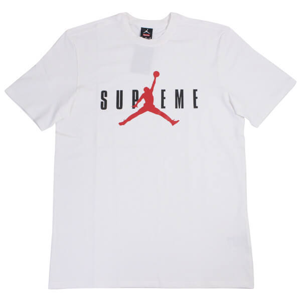 シュプリーム tシャツ コピー Supreme x Jordan Brand Jordan Tee 白Supremeコピー